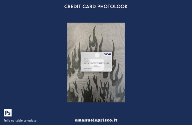 stile verificato Modello frontale photolook Visa Cassa di Risparmio Germania